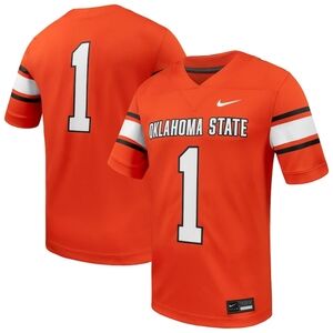 #1 Oklahoma State Cowboys Nike Untouchable Replica Game Jersey - Orange MED Mens
